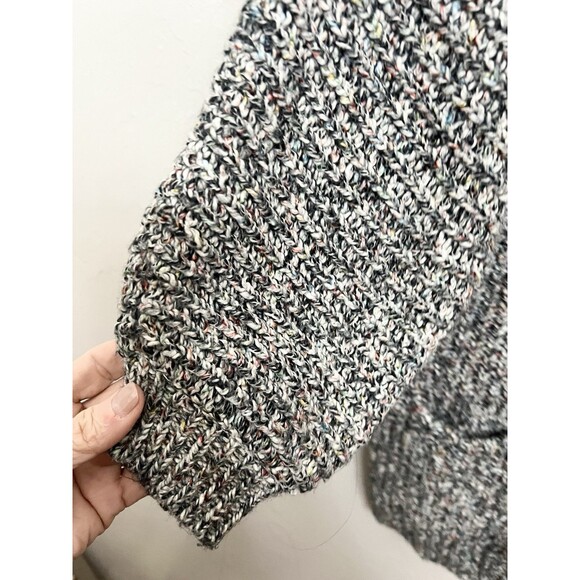 CAbi embrace long lined chunky knit cardigan size small Oversized Rainbow Pocket - Picture 4 of 10